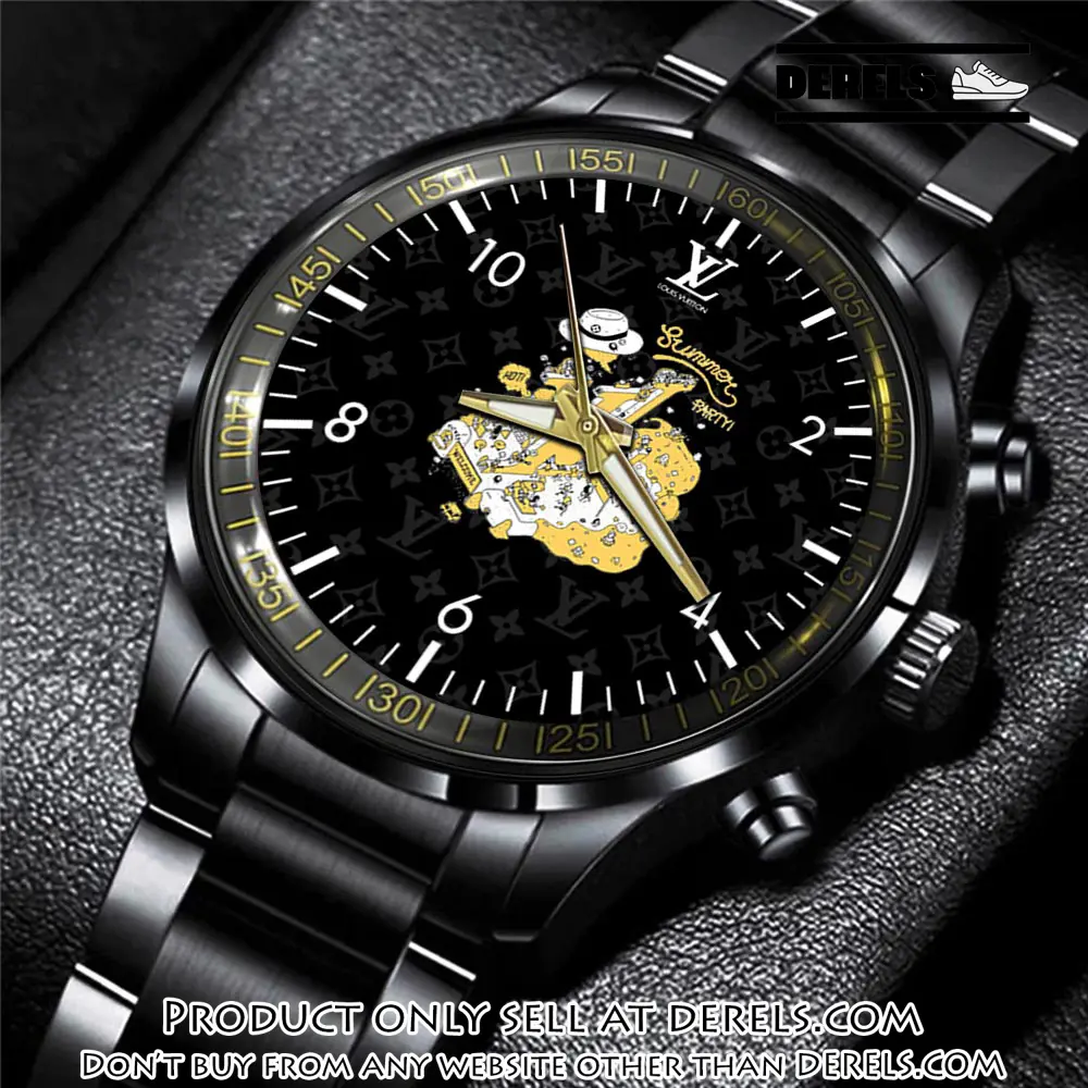 Lv luxury black fashion sport watch bwl1016 dr3503493